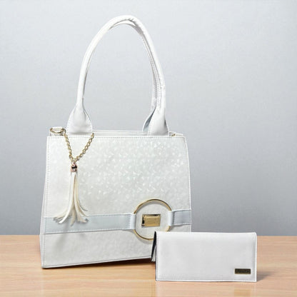 Bolsa de dama ELISA holográfica pastel elegante moderna grande resistente ideal revender