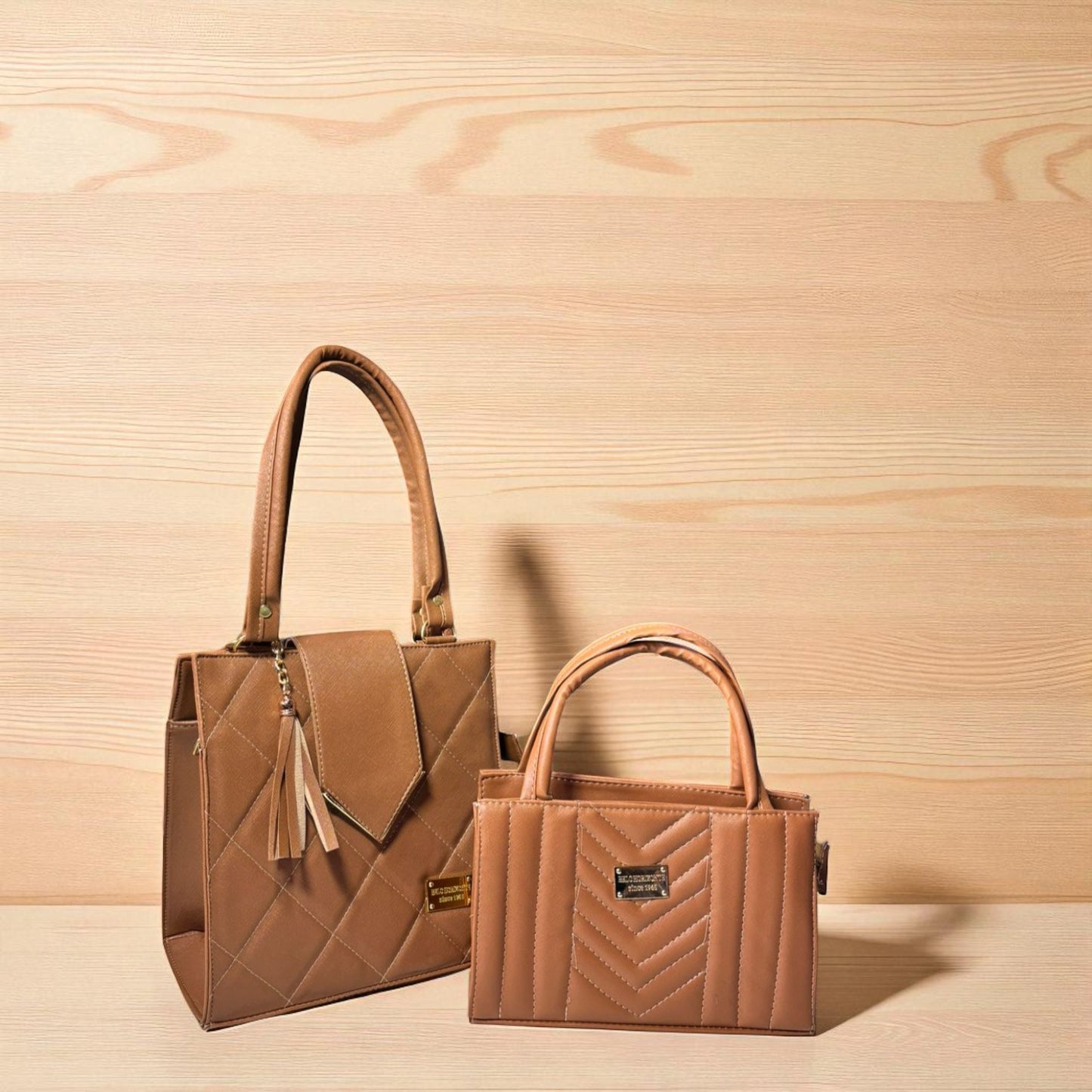 Dúo de bolsas de material sintetico alta caludad mamá e hija