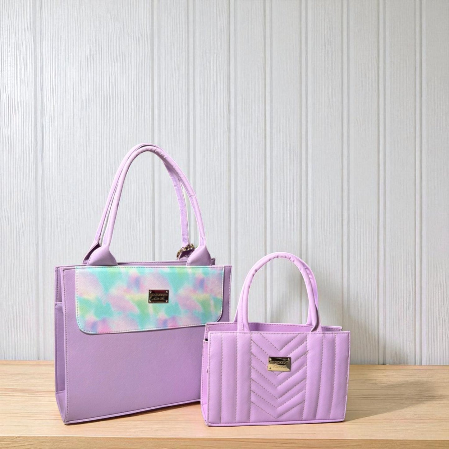 Dúo de bolsas de material sintetico alta caludad mamá e hija