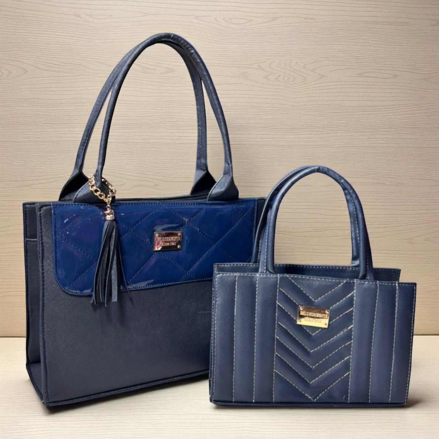 Dúo de bolsas de material sintetico alta caludad mamá e hija