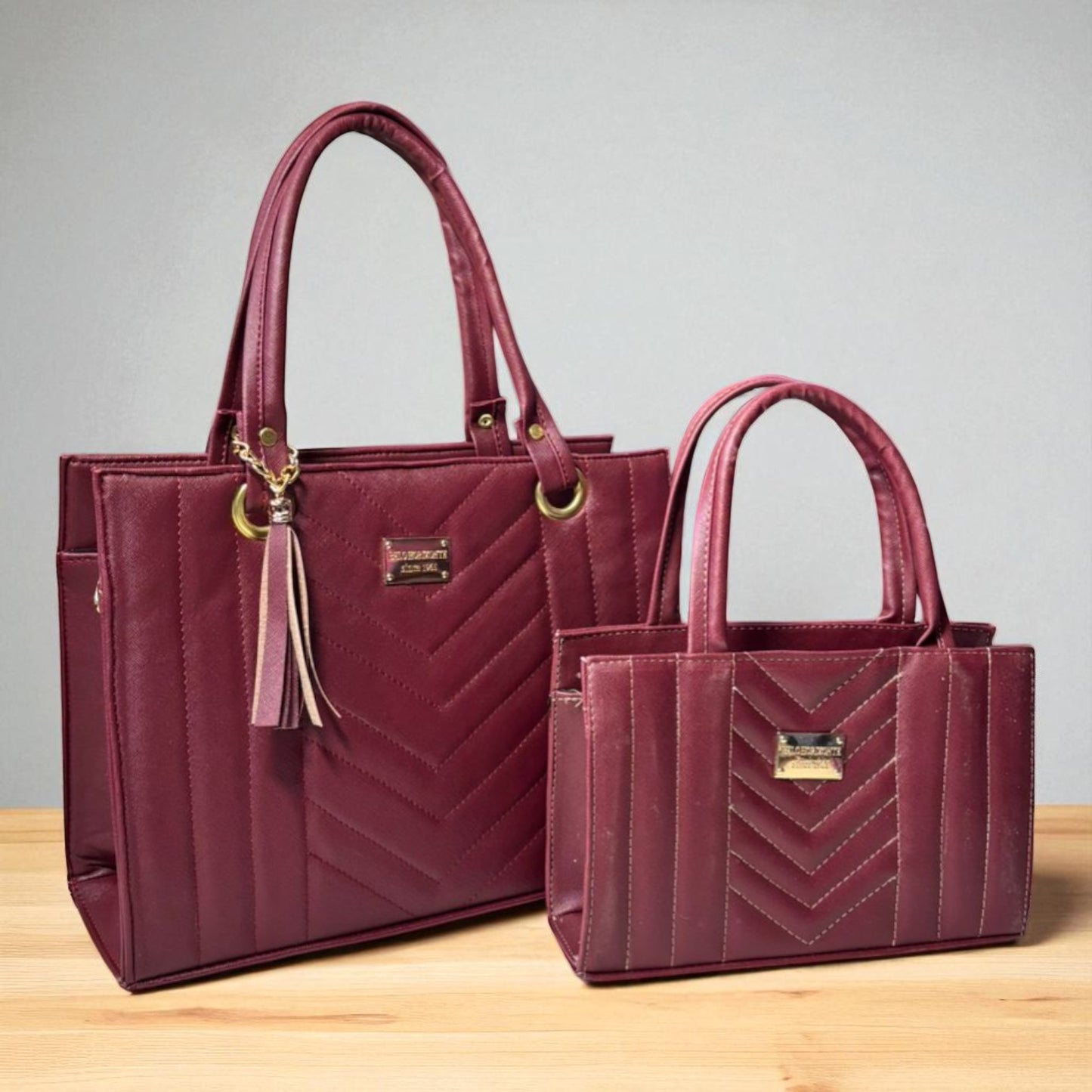 Dúo de bolsas de material sintetico alta caludad mamá e hija