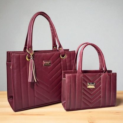 Dúo de bolsas de material sintetico alta caludad mamá e hija