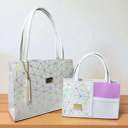 Dúo de bolsas de material sintetico alta caludad mamá e hija