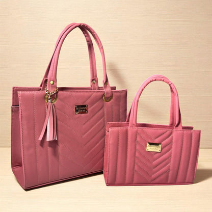 Dúo de bolsas de material sintetico alta caludad mamá e hija