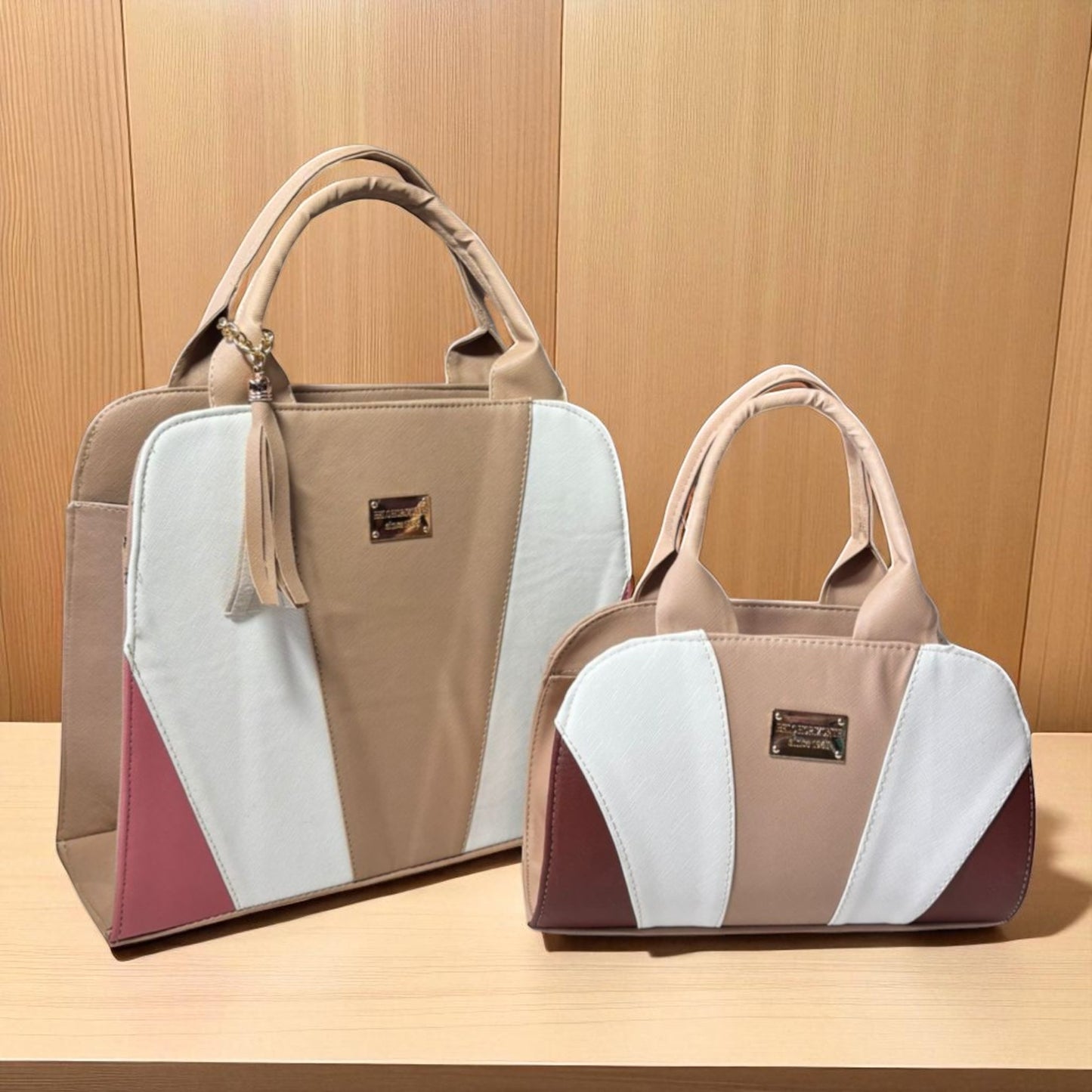 Dúo de bolsas de material sintetico alta caludad mamá e hija