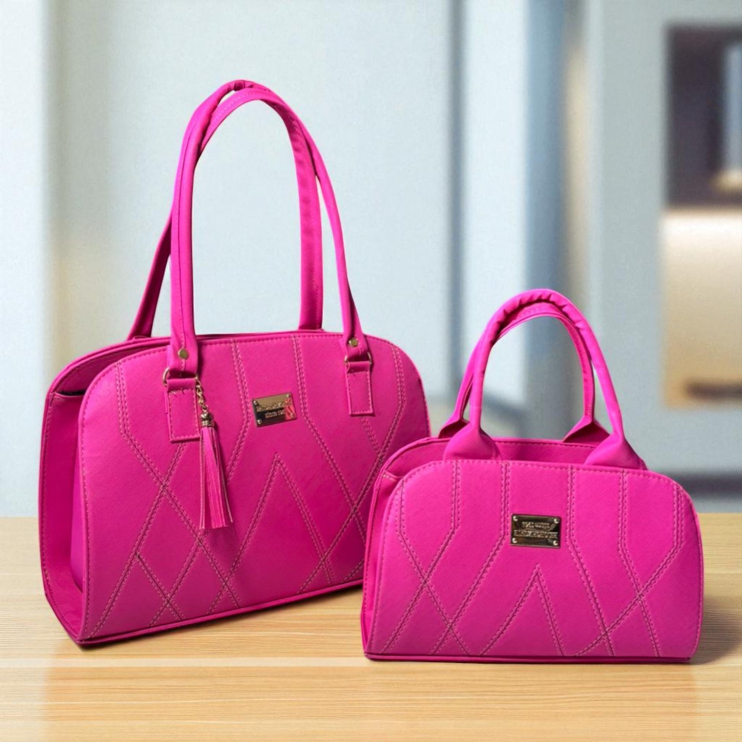 Dúo de bolsas de material sintetico alta caludad mamá e hija