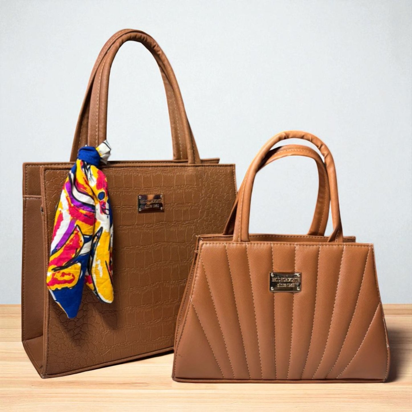 Dúo de bolsas de material sintetico alta caludad mamá e hija