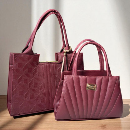 Dúo de bolsas de material sintetico alta caludad mamá e hija