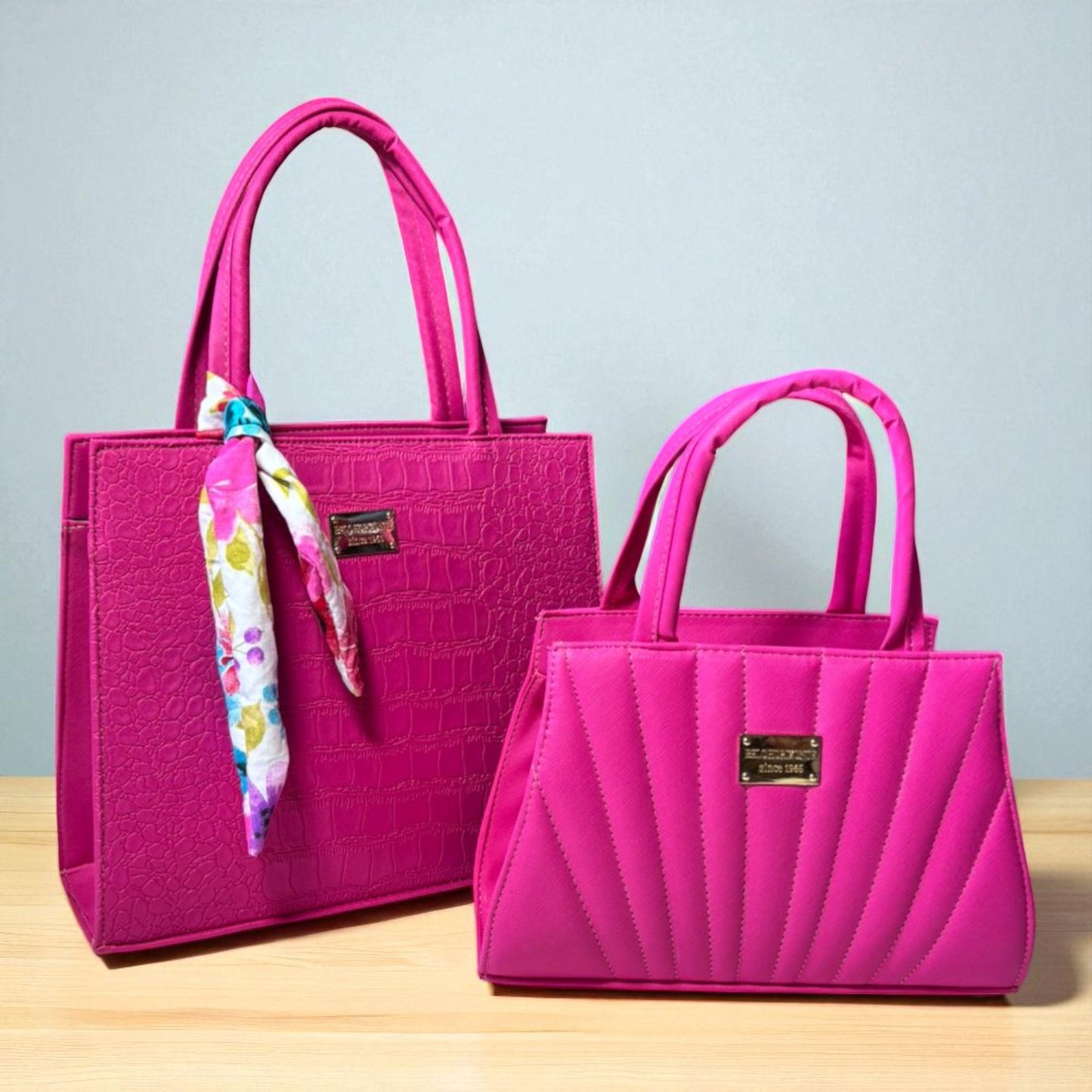 Dúo de bolsas de material sintetico alta caludad mamá e hija