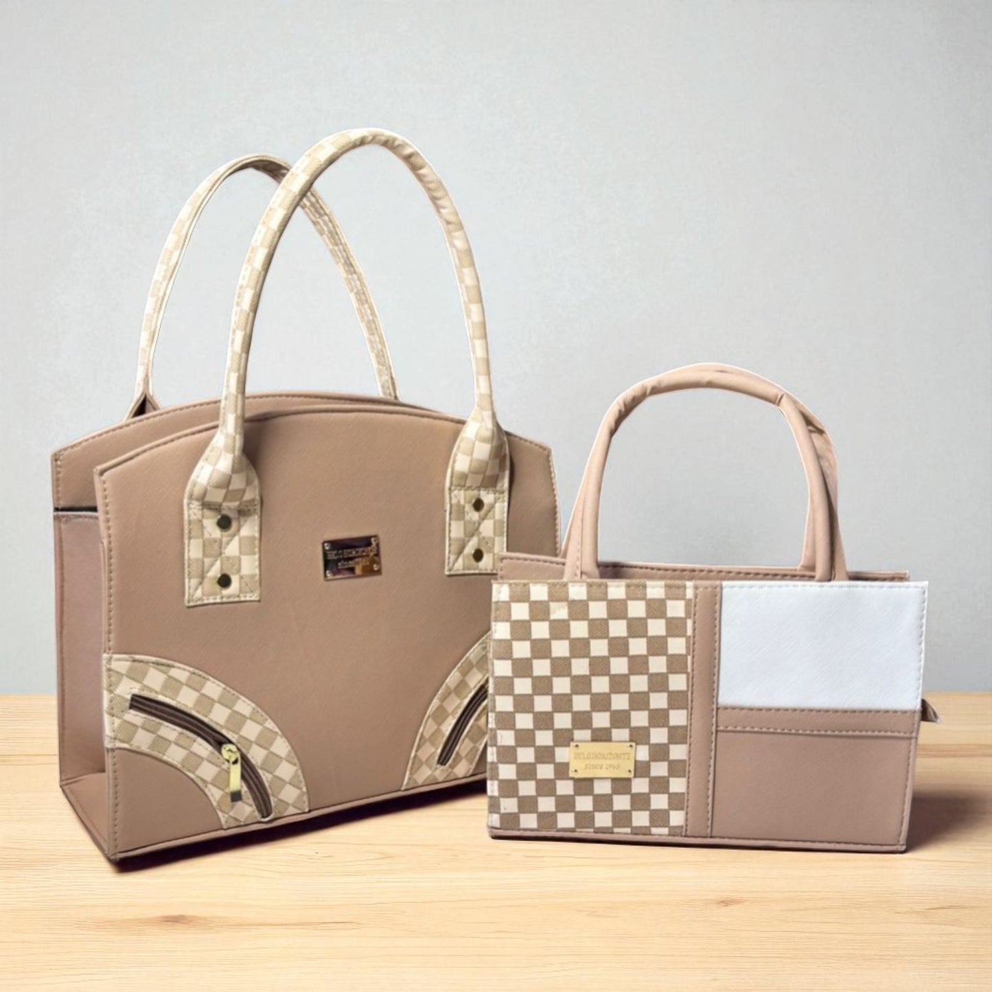 Dúo de bolsas de material sintetico alta caludad mamá e hija