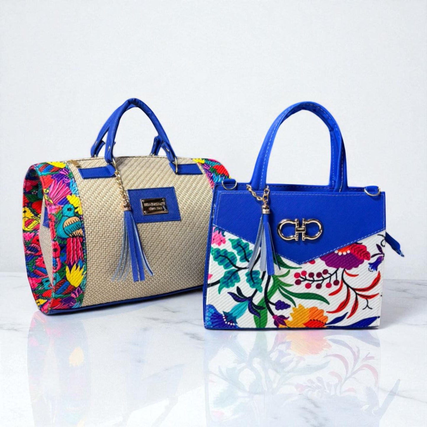 Dúo de bolsas de material sintetico alta caludad mamá e hija