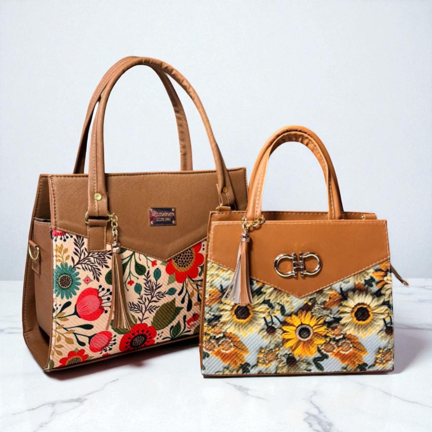 Dúo de bolsas de material sintetico alta caludad mamá e hija