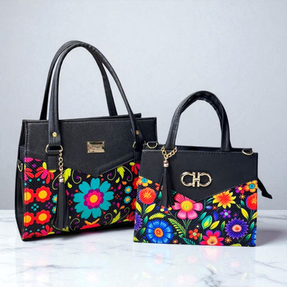 Dúo de bolsas de material sintetico alta caludad mamá e hija