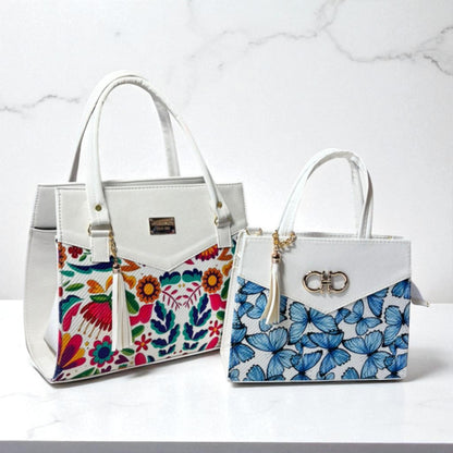 Dúo de bolsas de material sintetico alta caludad mamá e hija