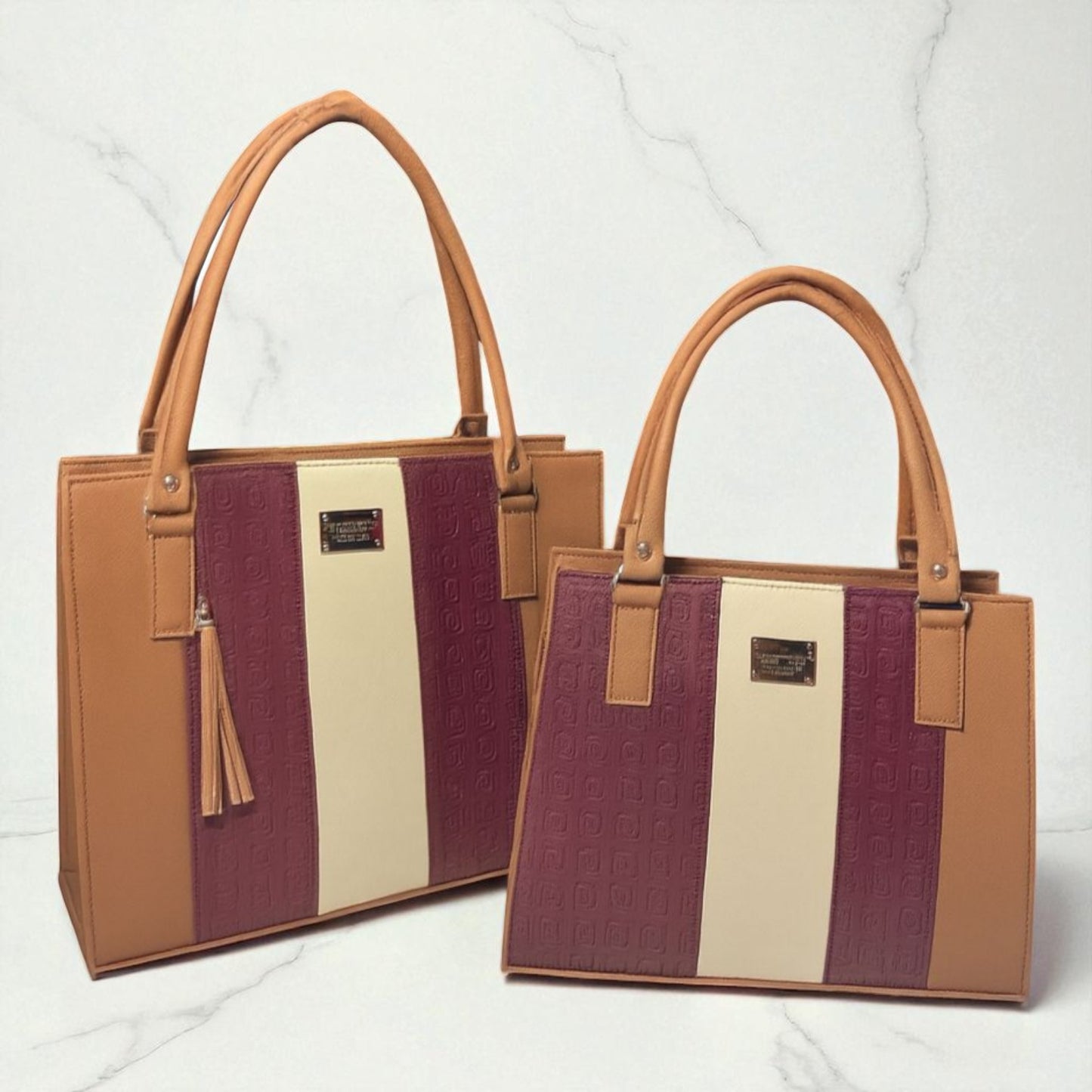 Dúo de bolsas de material sintetico alta caludad mamá e hija