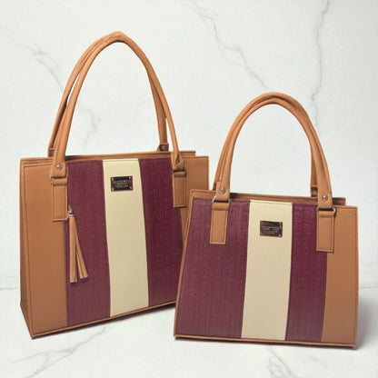 Dúo de bolsas de material sintetico alta caludad mamá e hija