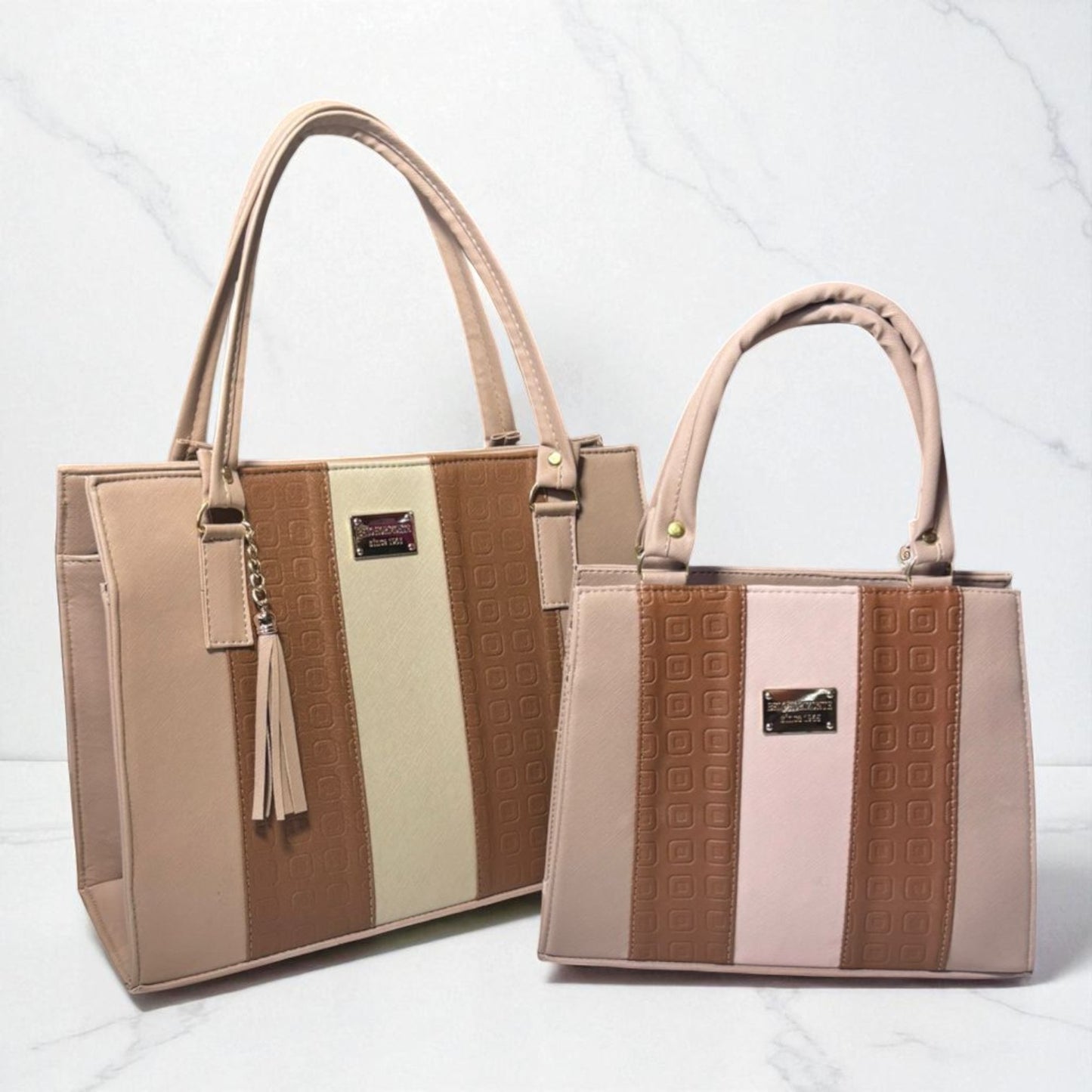 Dúo de bolsas de material sintetico alta caludad mamá e hija