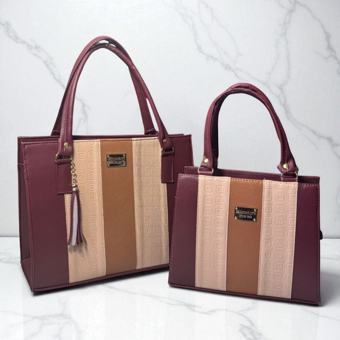 Dúo de bolsas de material sintetico alta caludad mamá e hija