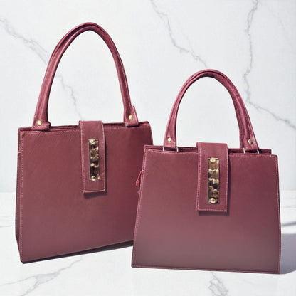 Dúo de bolsas de material sintetico alta caludad mamá e hija