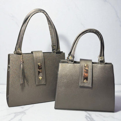 Dúo de bolsas de material sintetico alta caludad mamá e hija