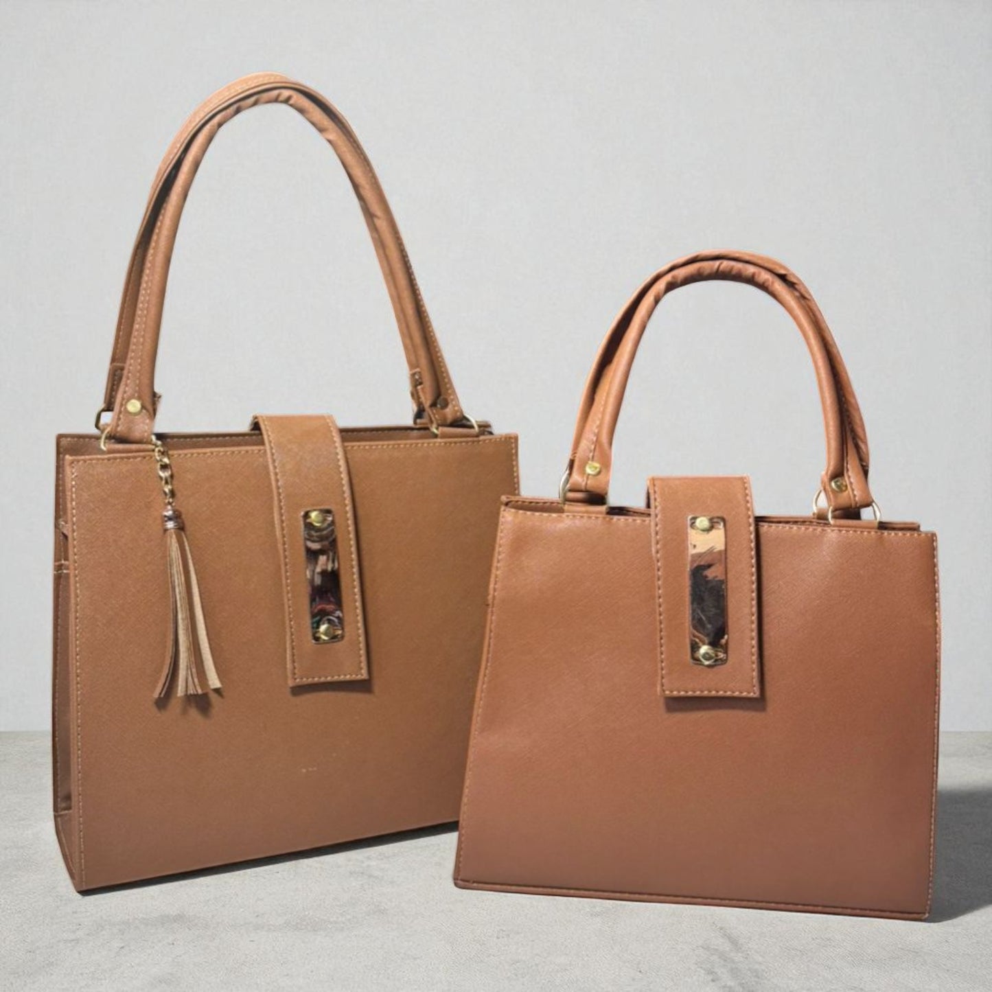 Dúo de bolsas sintéticas de alta calidad  mamá hija