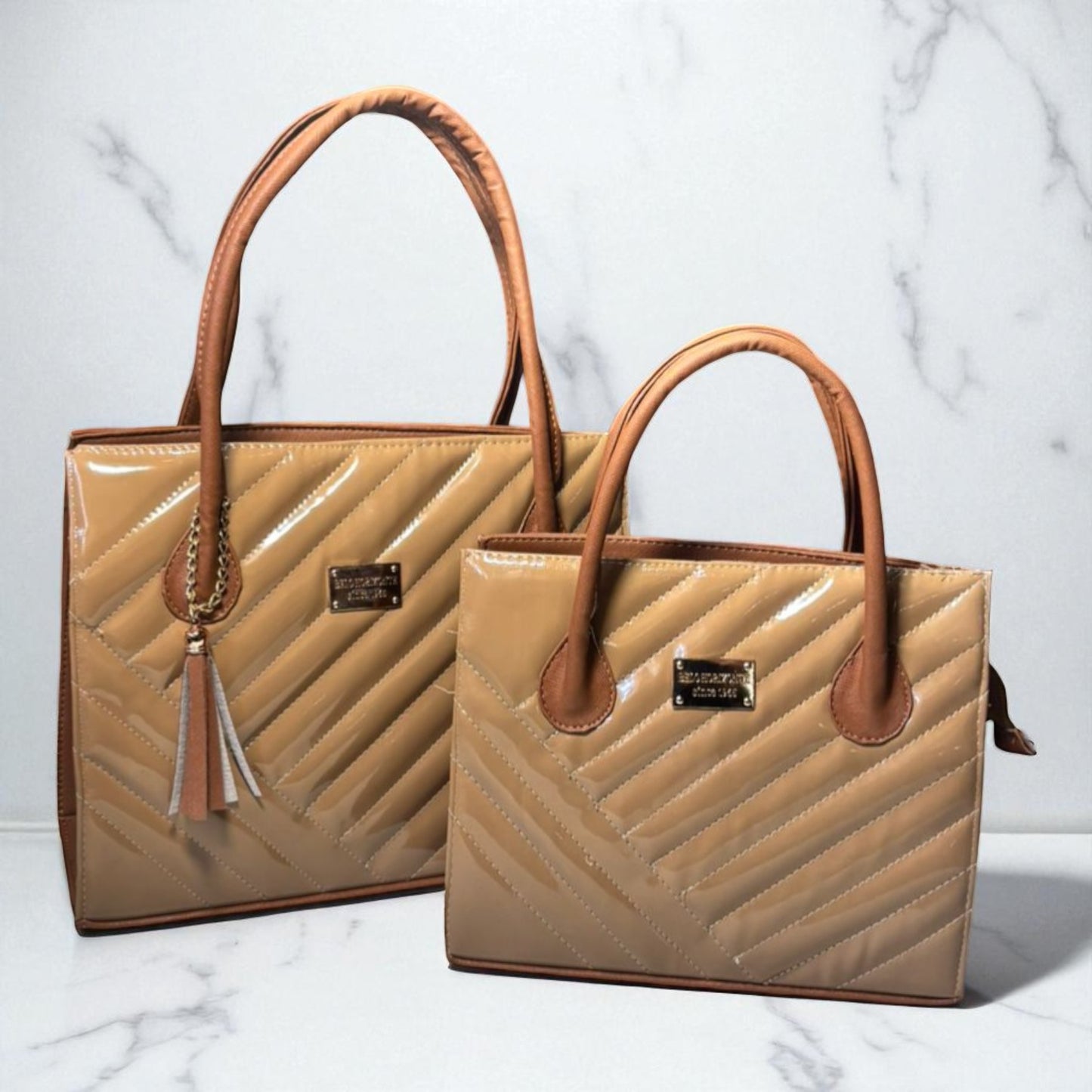 Dúo de bolsas sintéticas de alta calidad  mamá hija