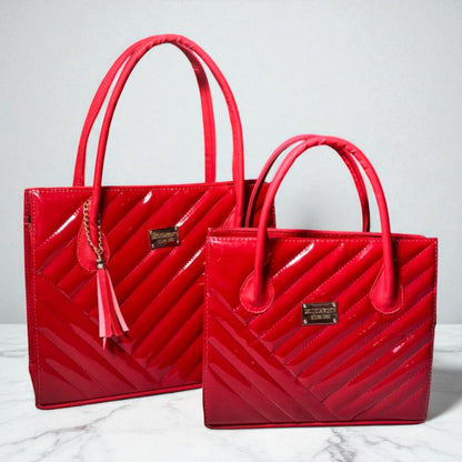 Dúo de bolsas sintéticas de alta calidad  mamá hija