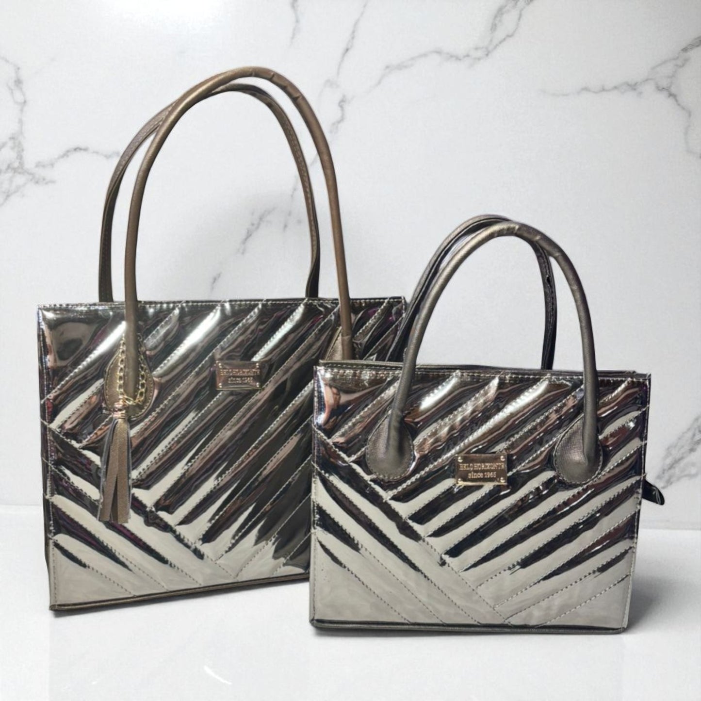 Dúo de bolsas sintéticas de alta calidad  mamá hija