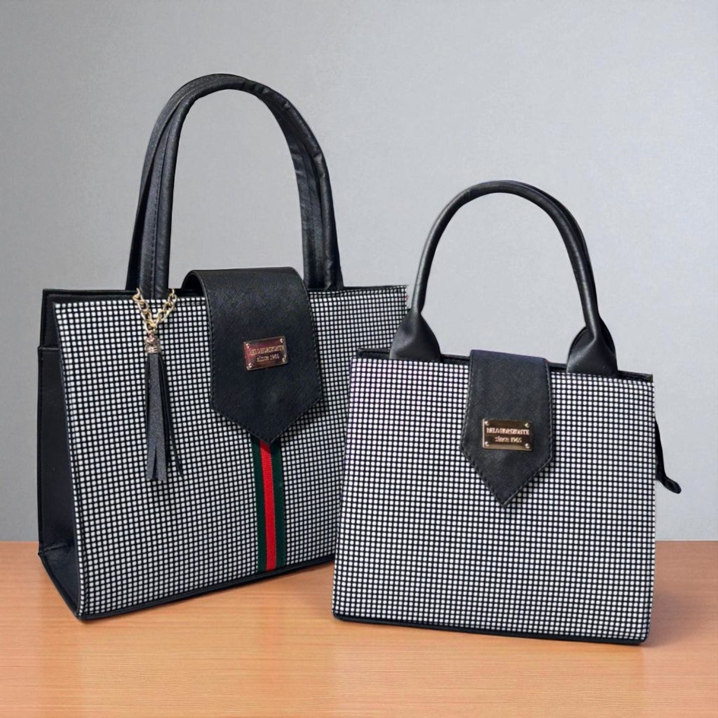 Dúo de bolsas sintéticas de alta calidad  mamá hija