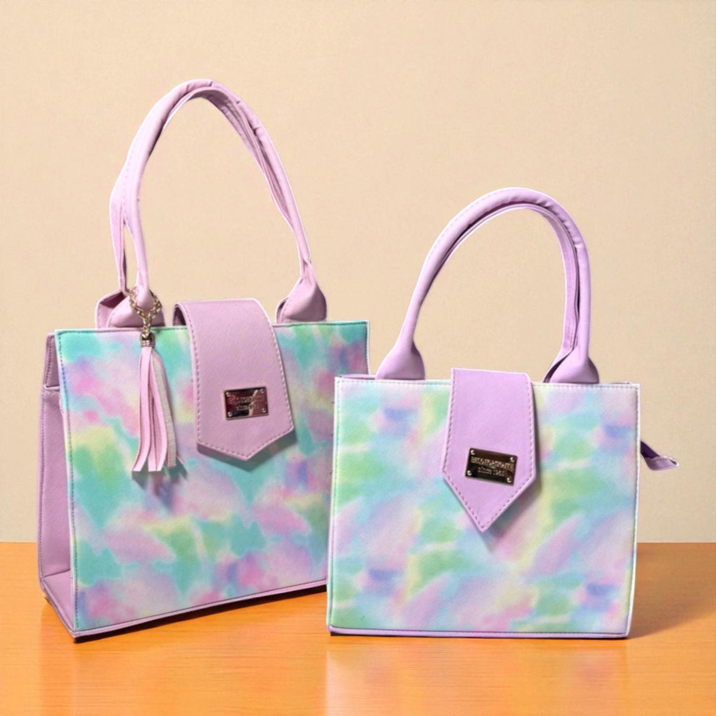 Dúo de bolsas sintéticas de alta calidad  mamá hija