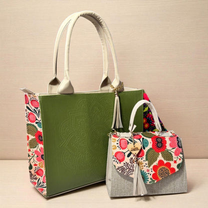 Dúo de bolsas sintéticas de alta calidad  mamá hija