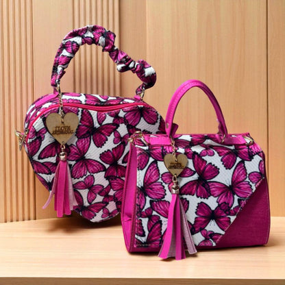 Dúo de bolsas sintéticas de alta calidad  mamá hija