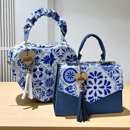 Dúo de bolsas sintéticas de alta calidad  mamá hija