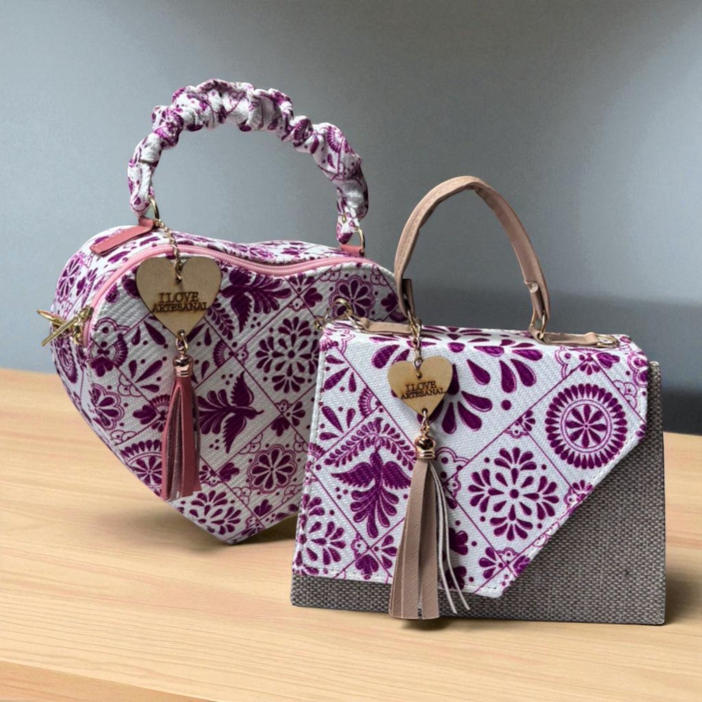 Dúo de bolsas sintéticas de alta calidad  mamá hija