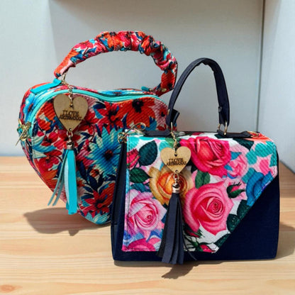 Dúo de bolsas sintéticas de alta calidad  mamá hija