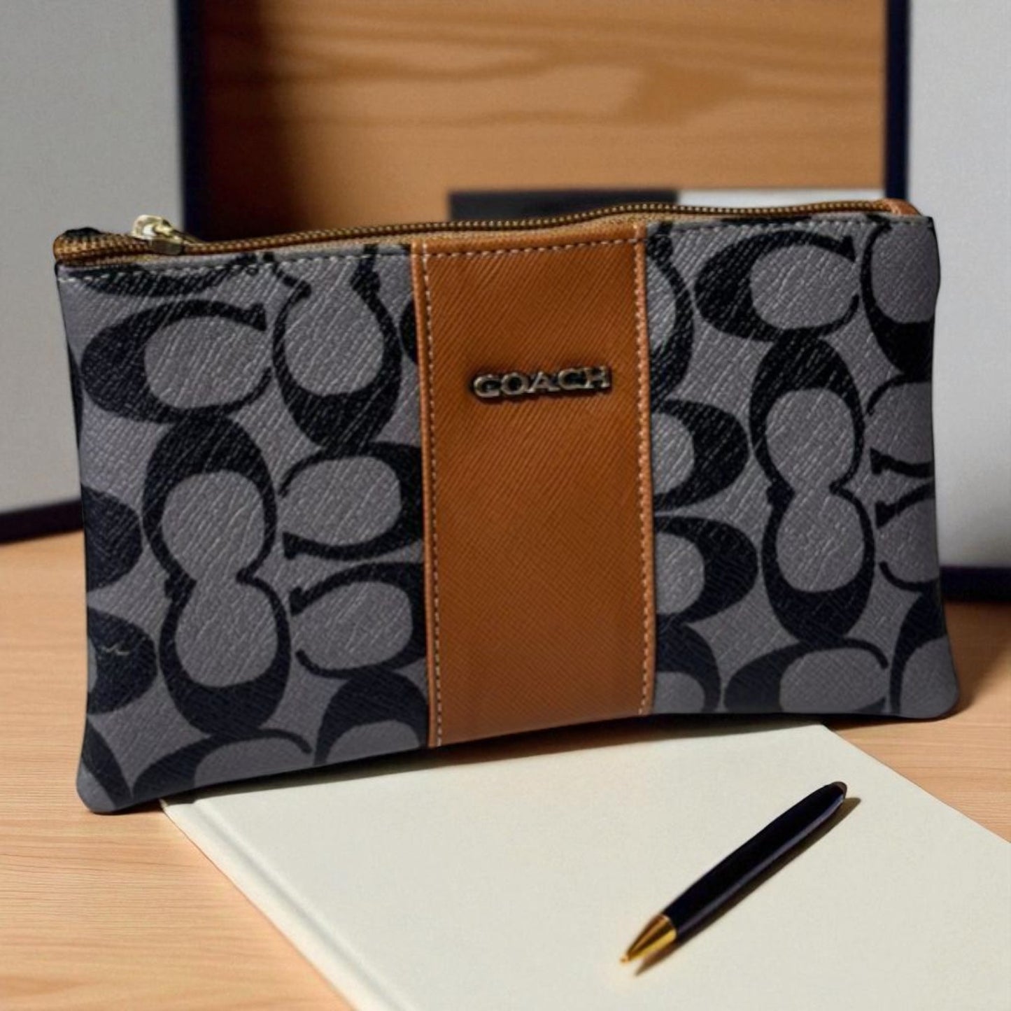 Monedero Extra Largo  Cereza 🍒 Estilo Premium | Elegante, Espacioso y Súper Práctico