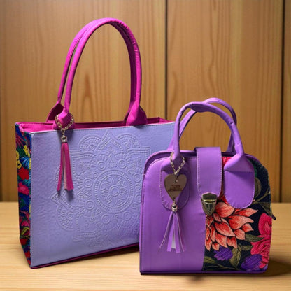 Dúo de bolsas sintéticas de alta calidad  mamá hija