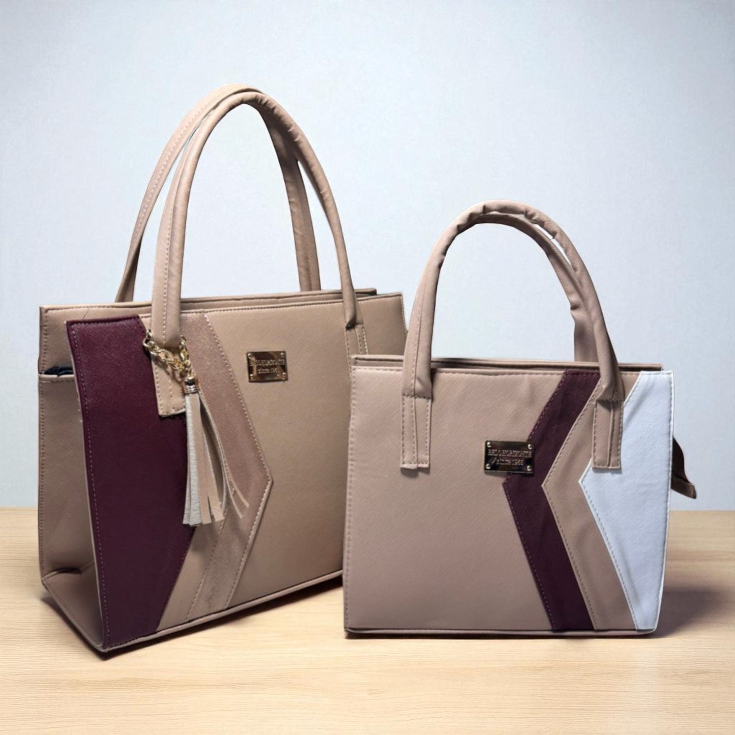 Dúo de bolsas sintéticas de alta calidad  mamá hija