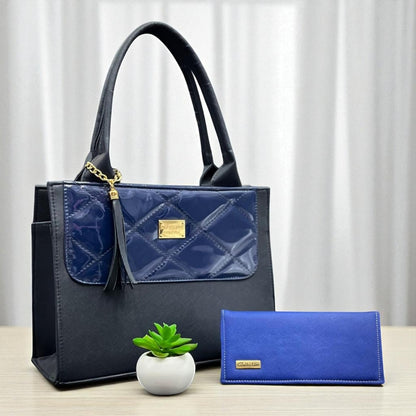 Bolsa ROSA de mano elegante coral con cartera, ideal mujer moderna y revendedoras