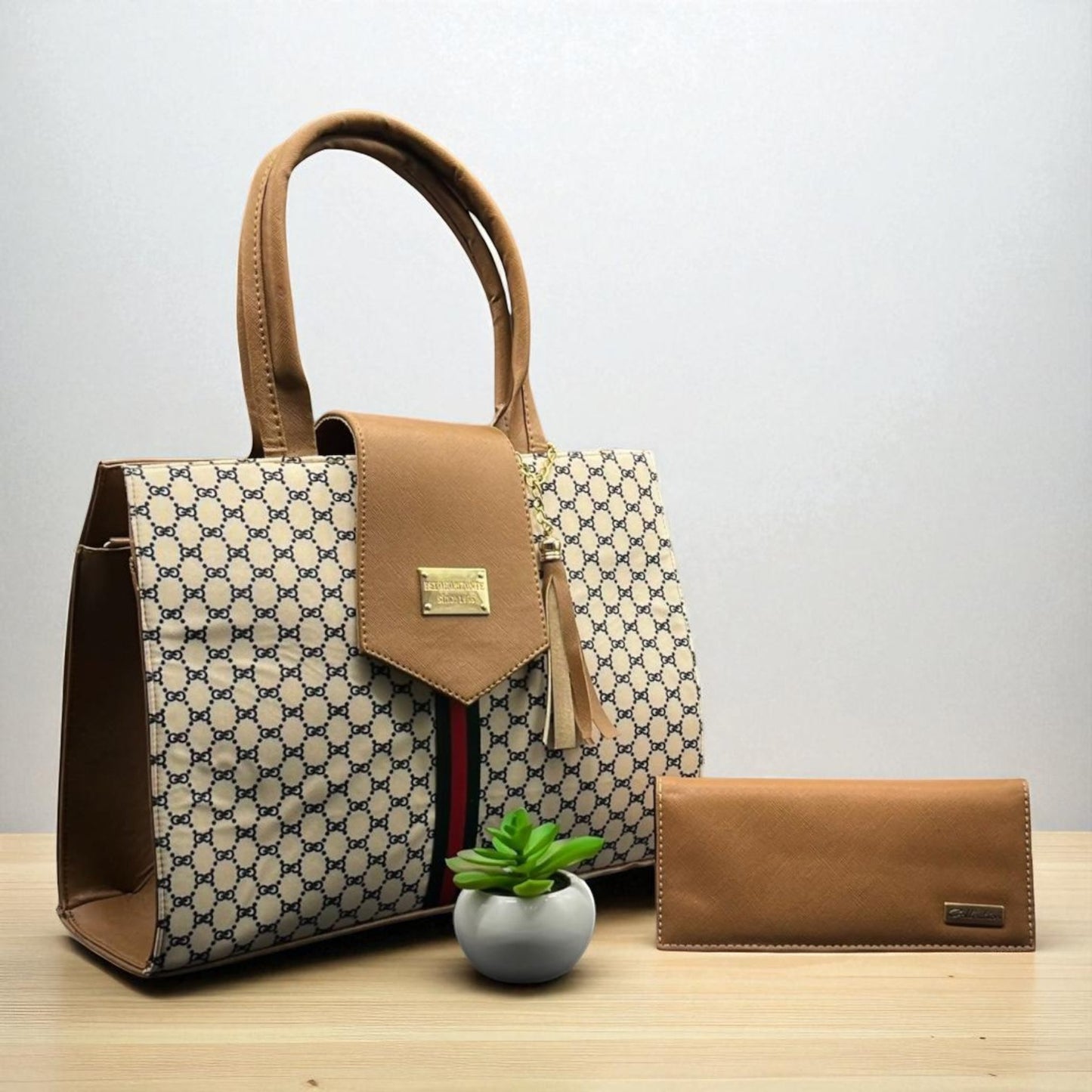 Bolsa negra BARBARA elegante para dama con diseño exclusivo, moderna, espaciosa e ideal revender