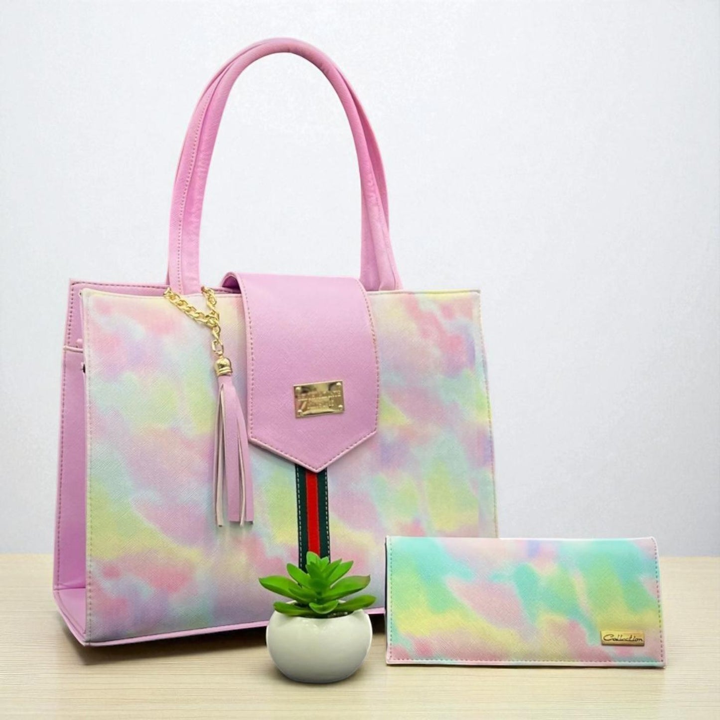 Bolsa negra BARBARA elegante para dama con diseño exclusivo, moderna, espaciosa e ideal revender