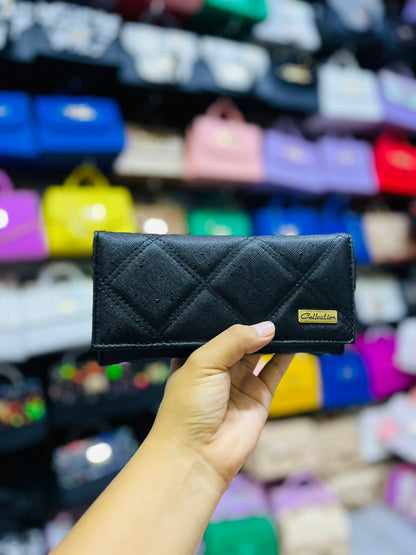 Cartera Negra Acolchada Collection | Dama Elegante y Sofisticada | Práctica y Moderna