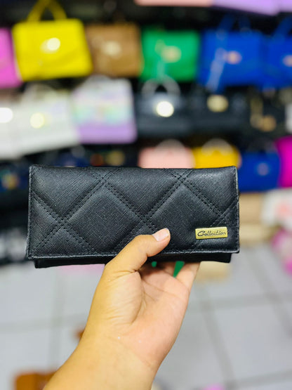 Cartera Negra Acolchada Collection | Dama Elegante y Sofisticada | Práctica y Moderna