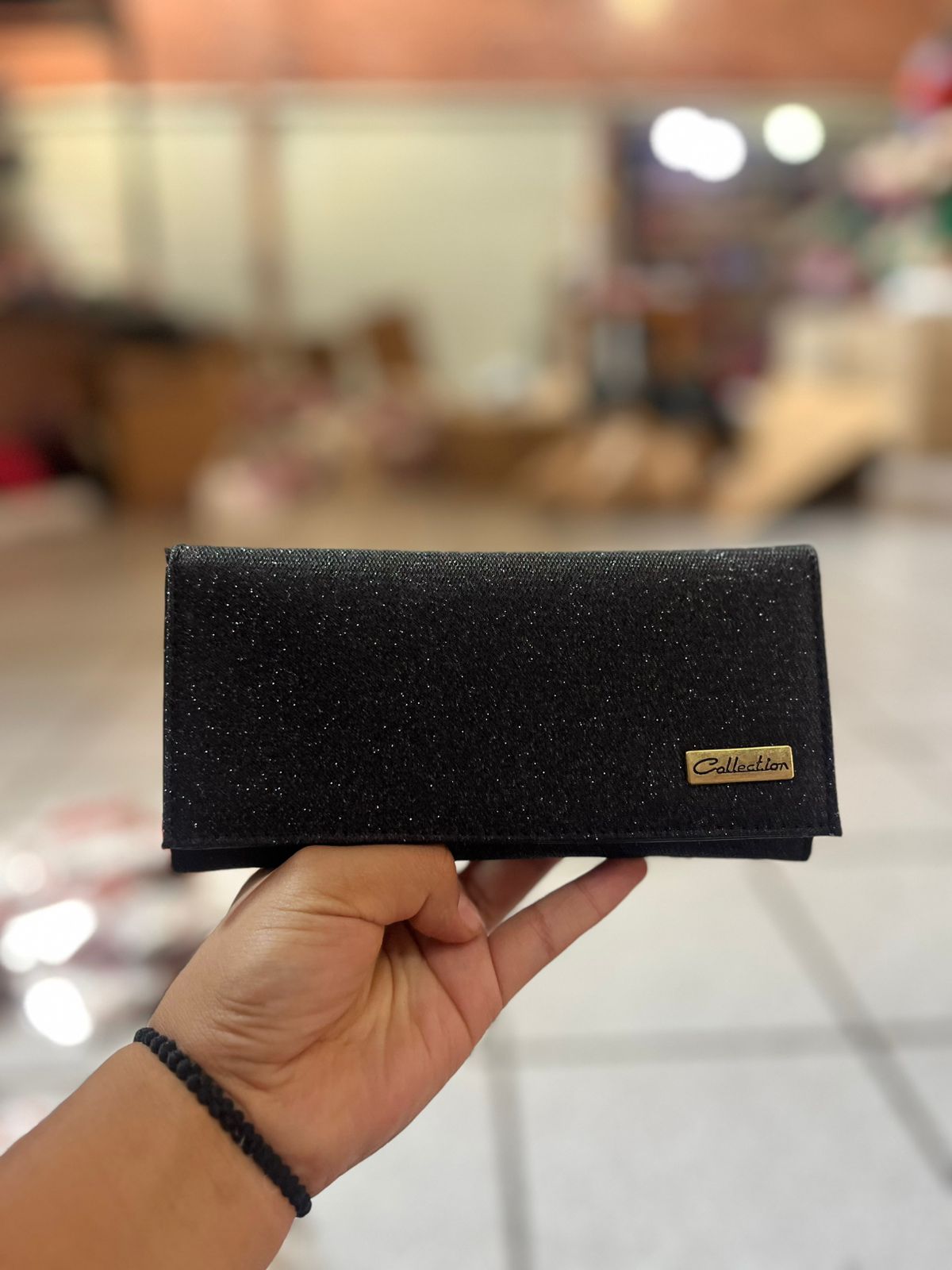 Cartera Negra Acolchada Collection | Dama Elegante y Sofisticada | Práctica y Moderna