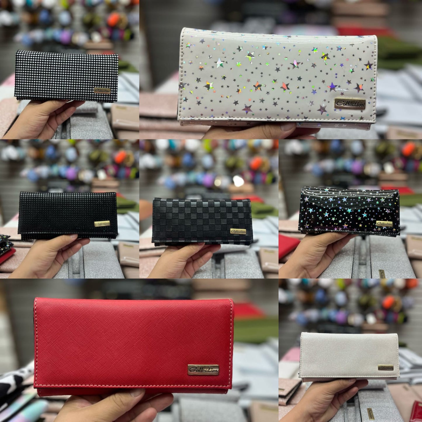 Cartera Negra Acolchada Collection | Dama Elegante y Sofisticada | Práctica y Moderna