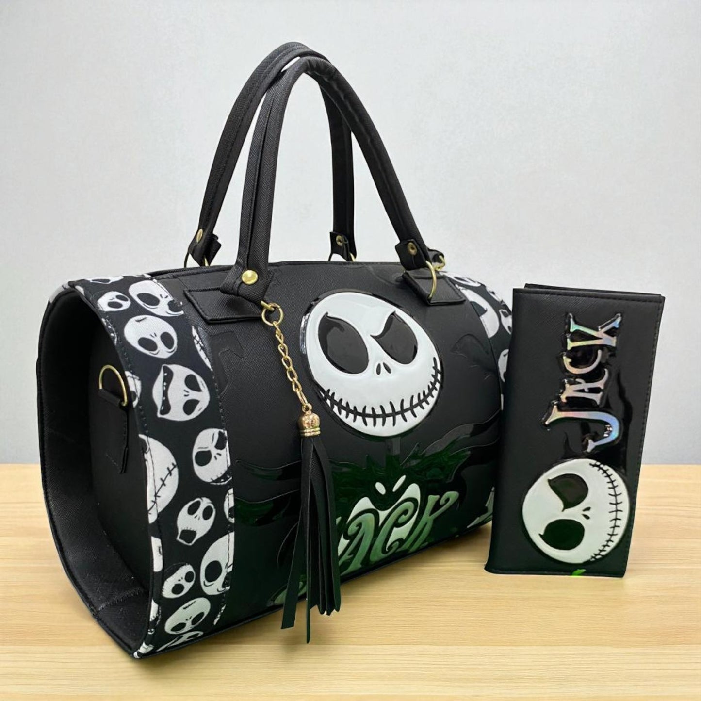 Bolsa de dama Personajes divertida moderna exclusiva morada sintética alta calidad duradera