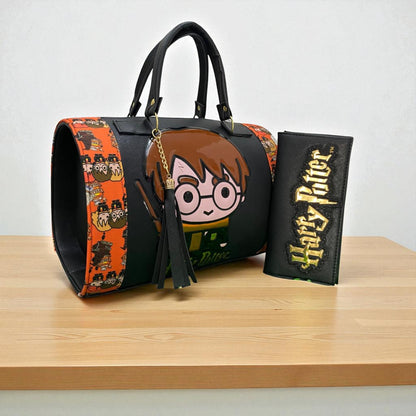 Bolsa de dama Personajes divertida moderna exclusiva morada sintética alta calidad duradera