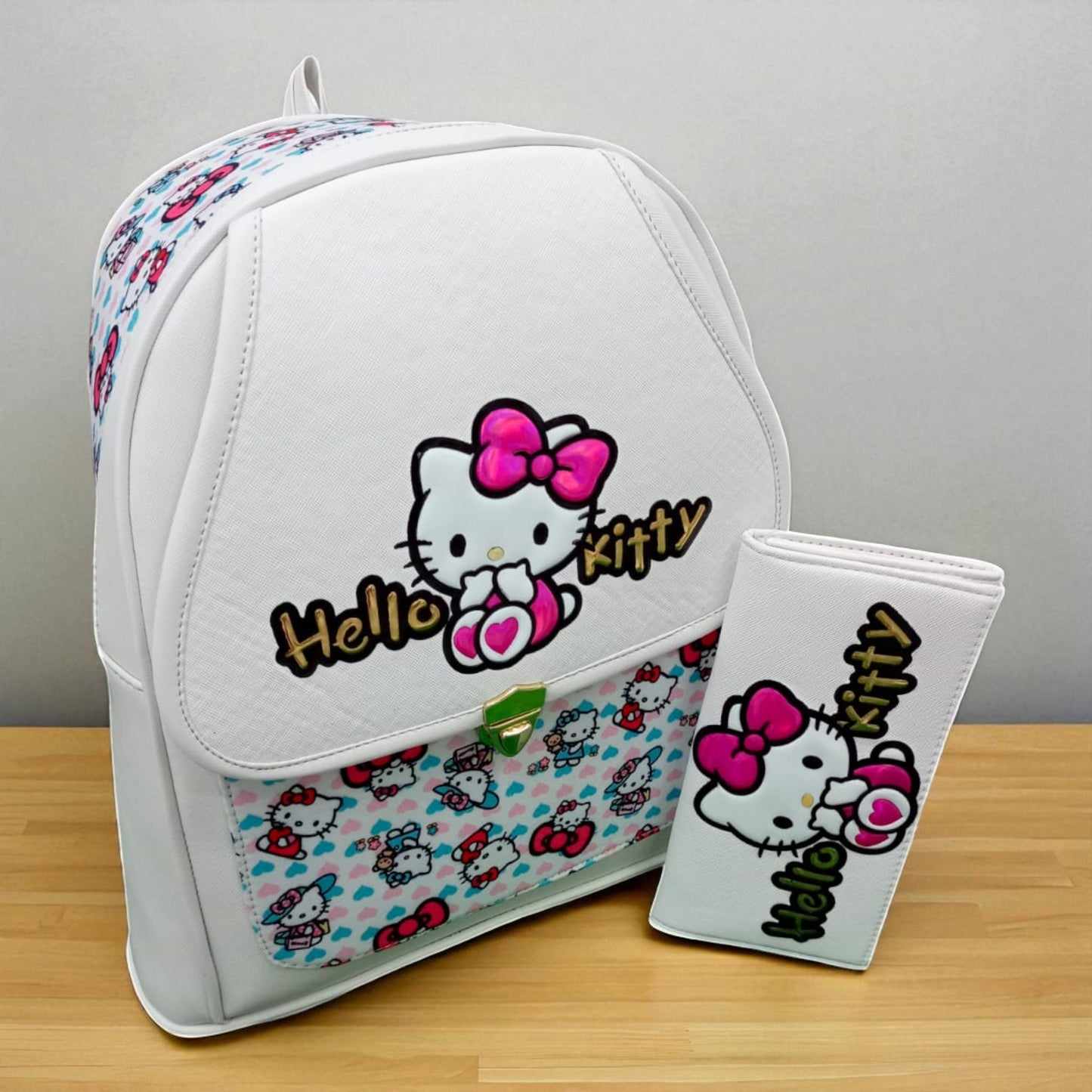 MOCHILA de dama Personajes divertida moderna exclusiva morada sintética alta calidad duradera