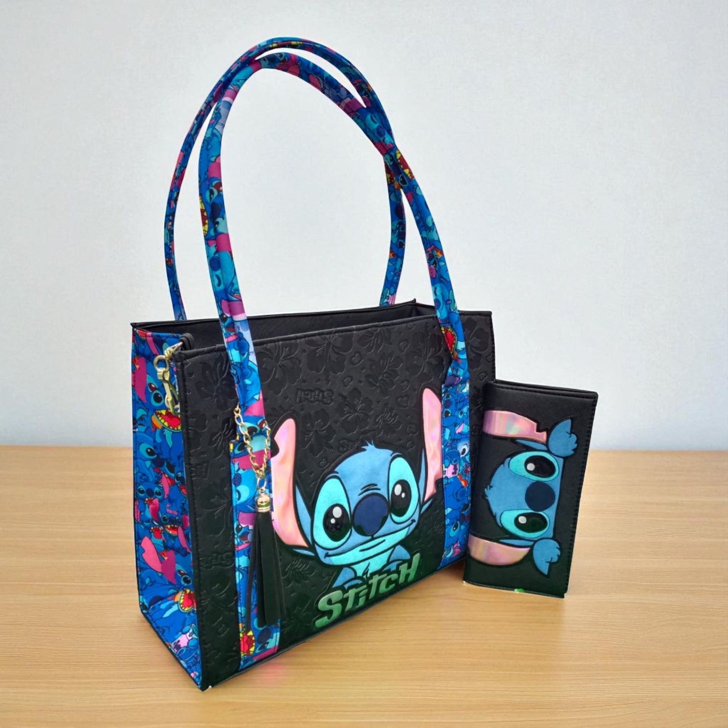 Bolsa de dama Personajes divertida moderna exclusiva morada sintética alta calidad duradera