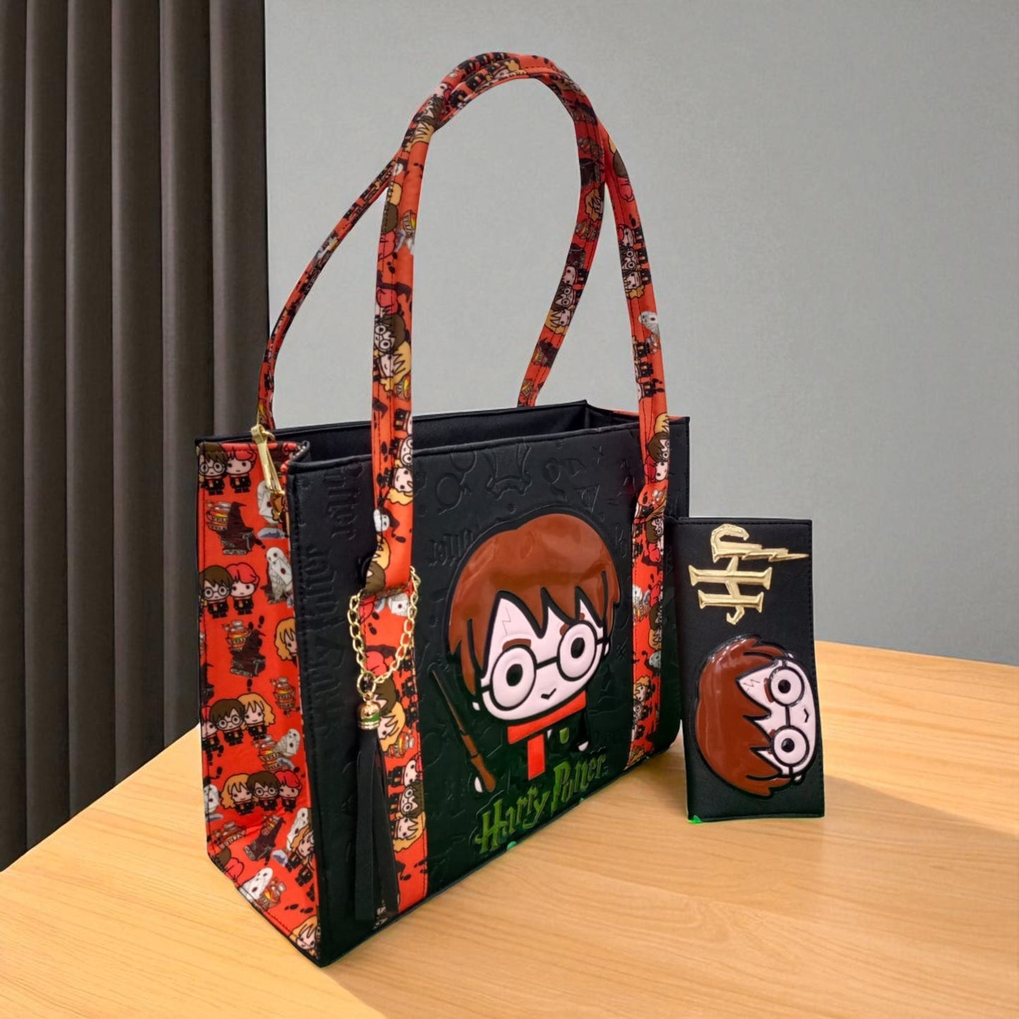 Bolsa de dama Personajes divertida moderna exclusiva morada sintética alta calidad duradera